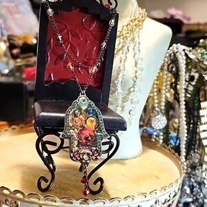 Michael Negrin Large Hamsa Necklace